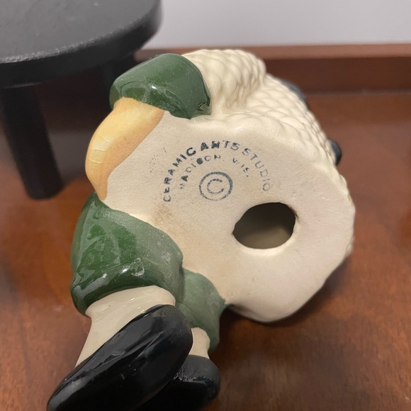 Vintage Ceramic Arts Studio Madison Wisconsin Asian Figures - Picture 8 of 9